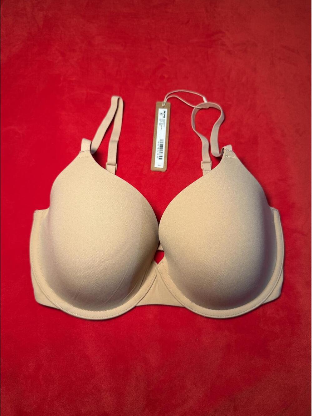 Skims Fits Everybody T Shirt Bra Color Clay Size 32DD